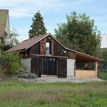 Tiny House Chez Claudine - Relaxen, Workspace, Naehe Thermen, Netflix, Free Parking & Wifi Бругг Экстерьер фото
