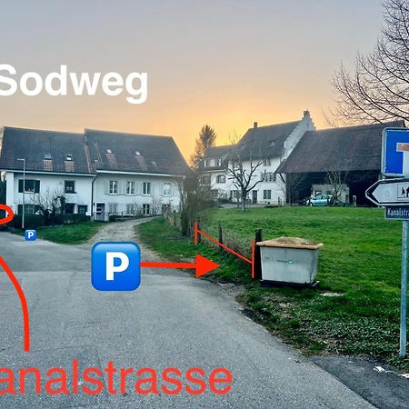 Tiny House Chez Claudine - Relaxen, Workspace, Naehe Thermen, Netflix, Free Parking & Wifi Бругг Экстерьер фото