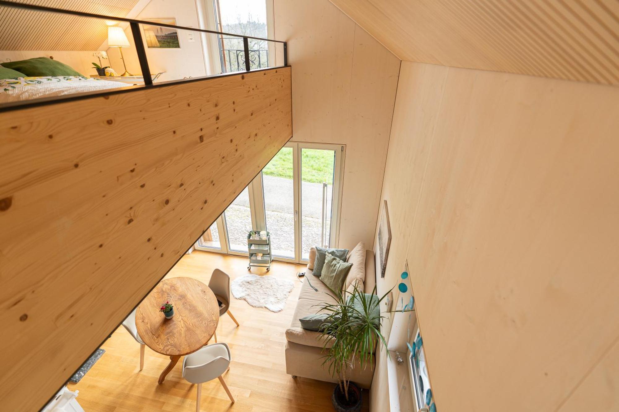 Tiny House Chez Claudine - Relaxen, Workspace, Naehe Thermen, Netflix, Free Parking & Wifi Бругг Экстерьер фото