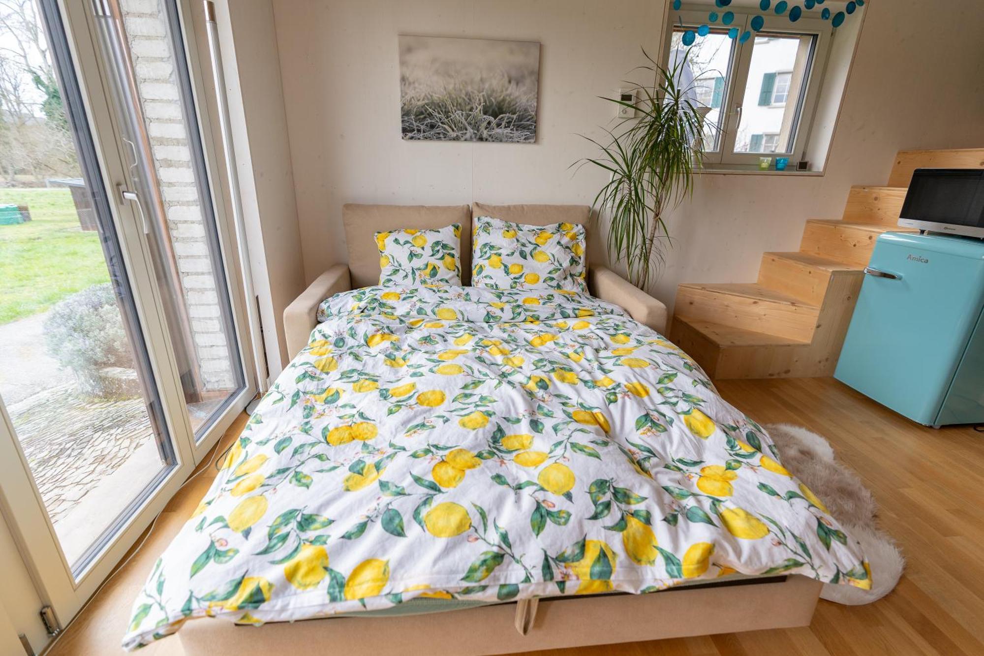 Tiny House Chez Claudine - Relaxen, Workspace, Naehe Thermen, Netflix, Free Parking & Wifi Бругг Экстерьер фото