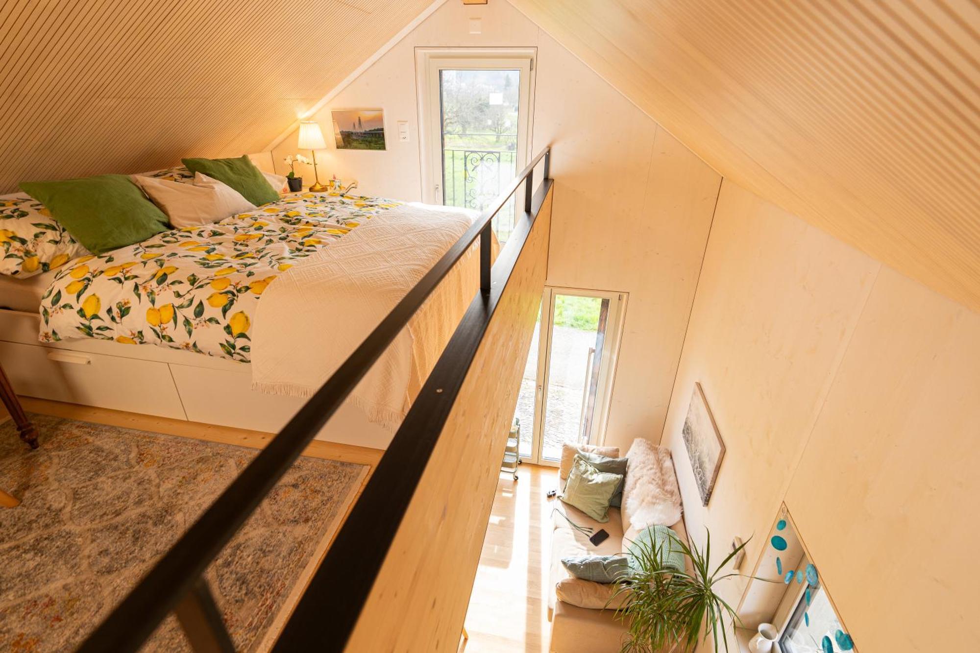 Tiny House Chez Claudine - Relaxen, Workspace, Naehe Thermen, Netflix, Free Parking & Wifi Бругг Экстерьер фото