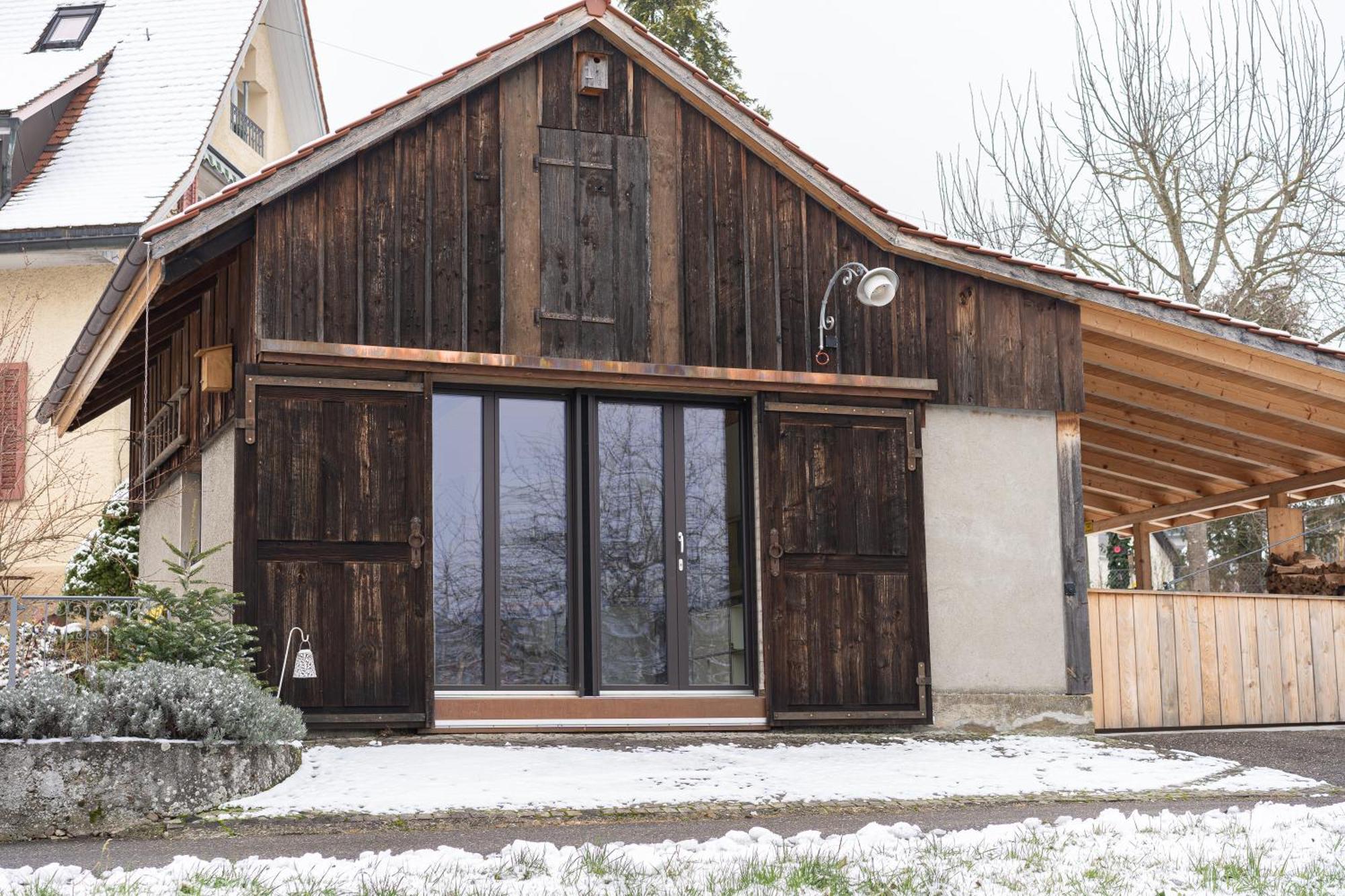 Tiny House Chez Claudine - Relaxen, Workspace, Naehe Thermen, Netflix, Free Parking & Wifi Бругг Экстерьер фото